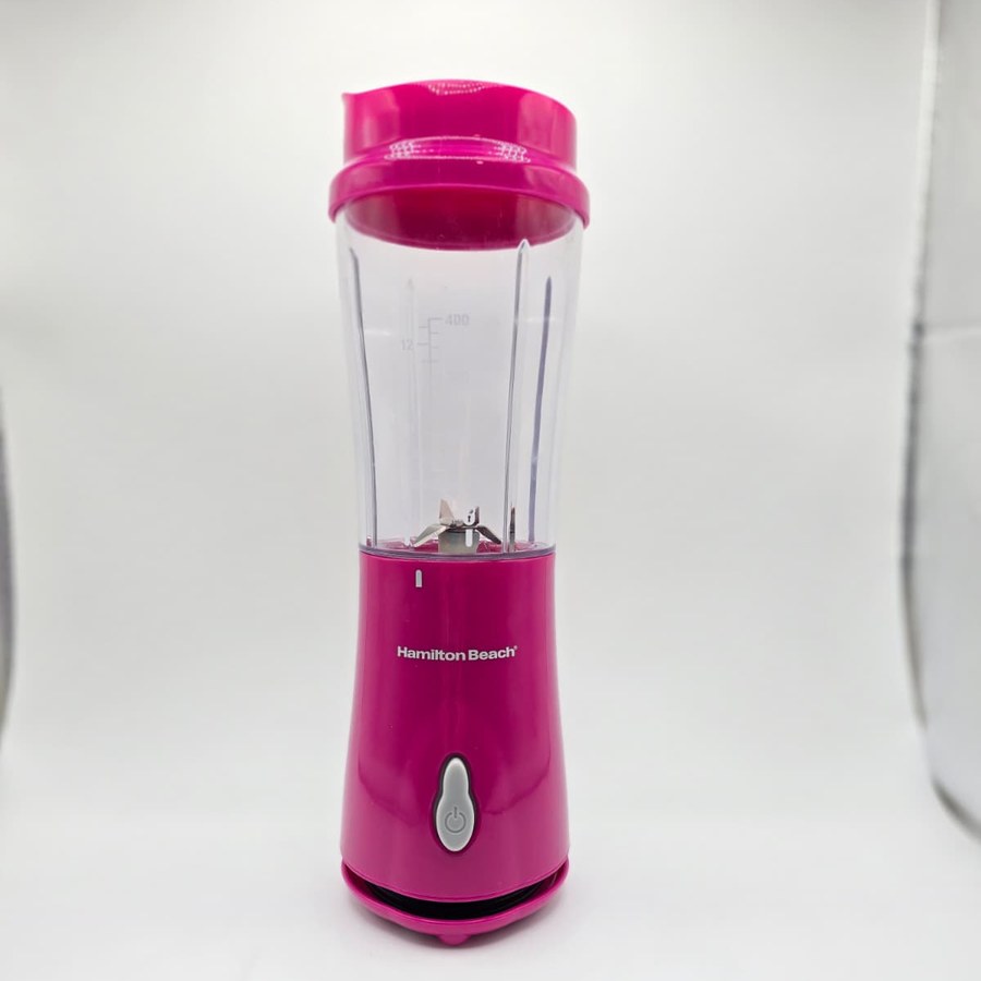 Personal Blender with Travel Jar, Raspberry, 14 oz