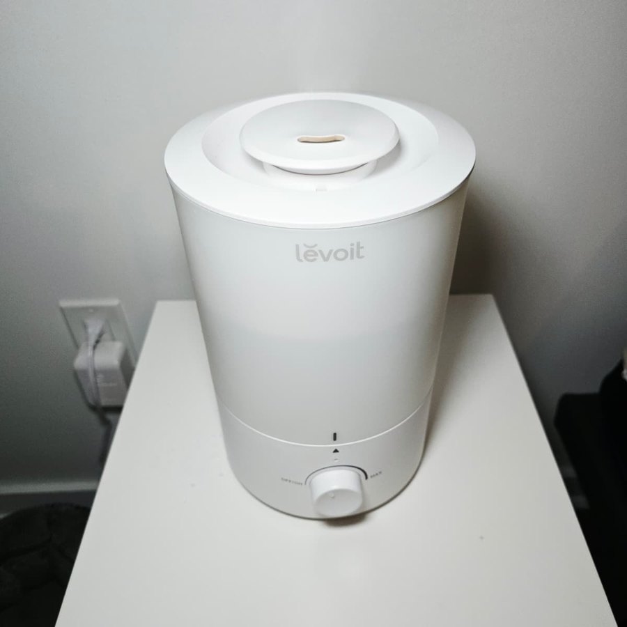 Levoit Dual 150 Cool Mist Humidifier, 3 L Top-Fill, White