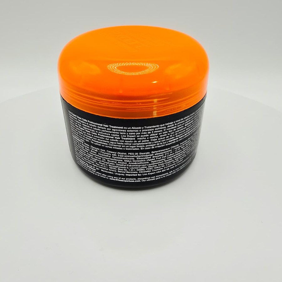 The back label of my Liss Expert Stem Cells jar with the directions and ingredients