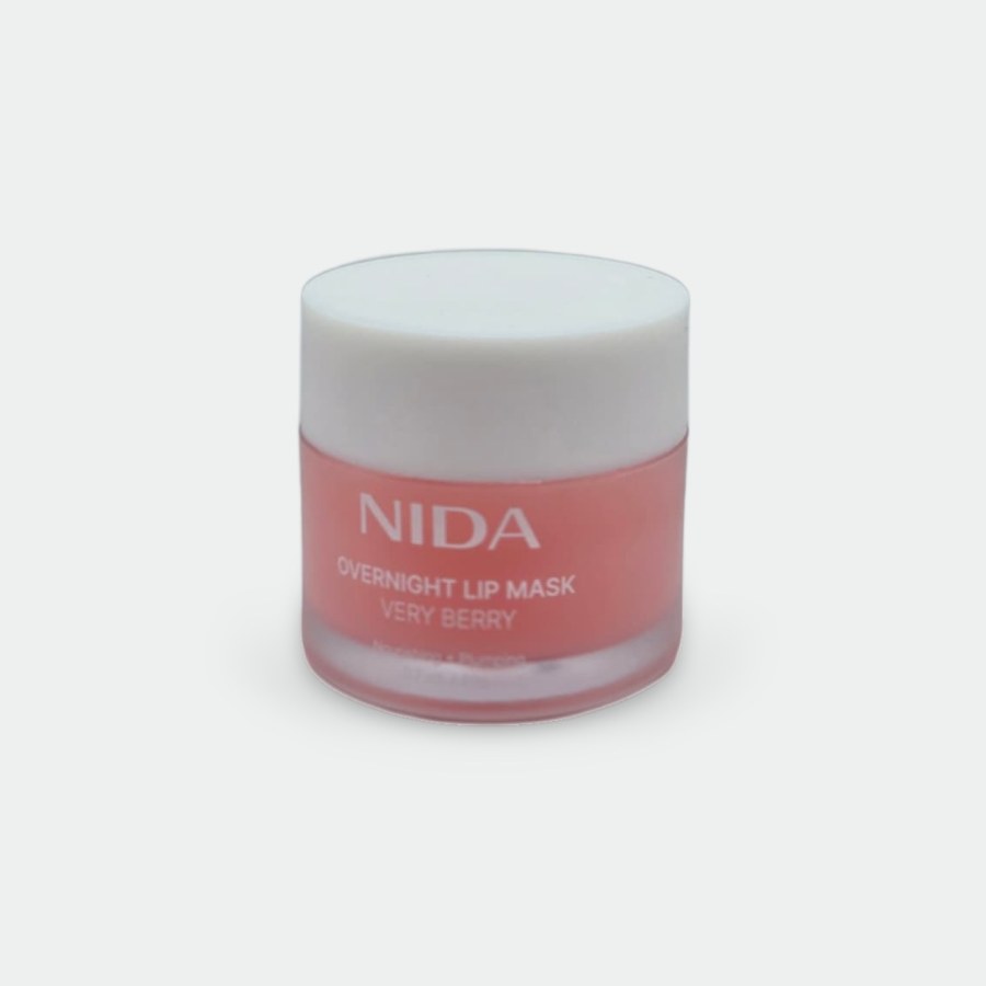 NIDA Overnight Lip Mask, Very Berry, 0.7 oz