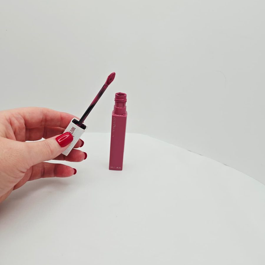 My Maybelline Super Stay Matte Ink open, with its arrow applicator
